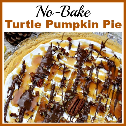 Minute Prep: No-Bake Turtle Pumpkin Pie for Busy Families